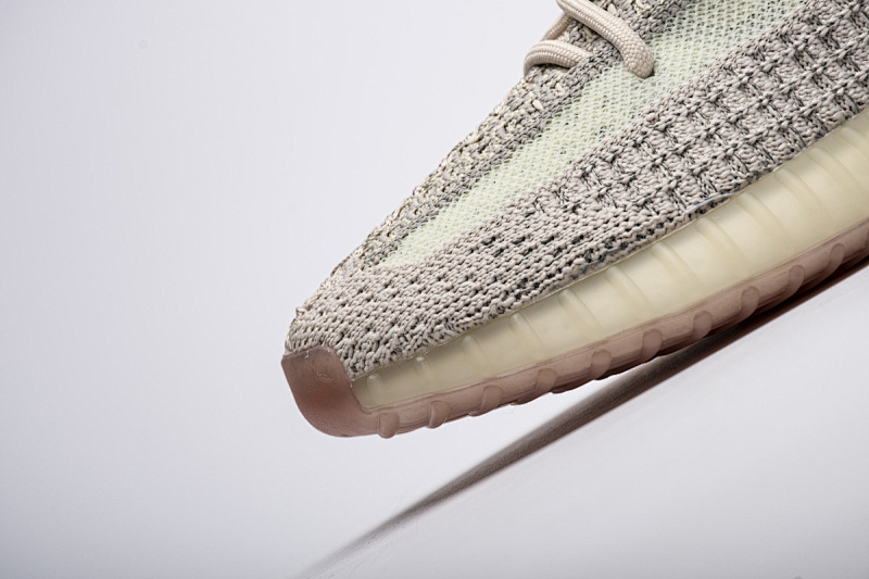 【AB1AH】天鹅白星5318  本地版真爆米花 椰子Adidas Yeezy 350 Boost V2 "Citrin Reflective" FW5318