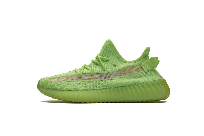 【AB1AH】夜光 5293  本地版真爆米花椰子350 V2 Yeezy Boost 350 V2 "Glow In The Dark" EG5293