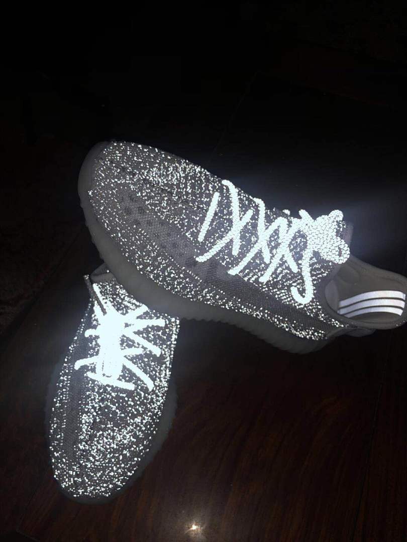 【AB1AH】白满天星2367   椰子Adidas Yeezy 350 Boost V2 “Static Reflective”  EF2367