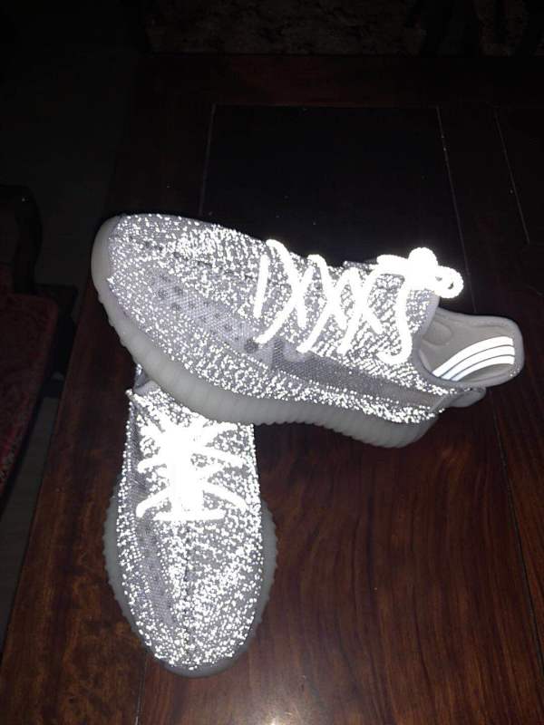 【AB1AH】白满天星2367   椰子Adidas Yeezy 350 Boost V2 “Static Reflective”  EF2367