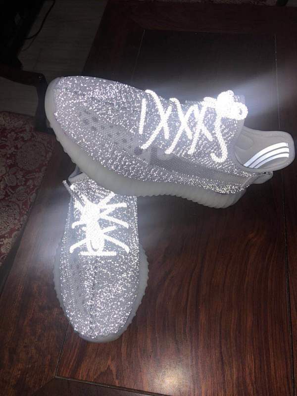 【AB1AH】白满天星2367   椰子Adidas Yeezy 350 Boost V2 “Static Reflective”  EF2367
