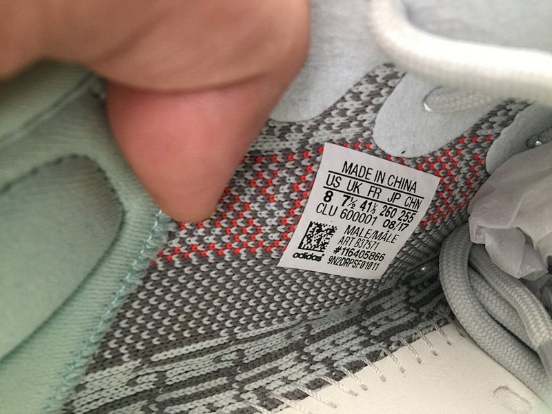 yupoo_363168_ed0d49b2.jpg 【AB1AH】冰蓝浅灰7571 本地真爆米花Adidas Yeezy Boost 350 V2 "Blue Tint” B37571
