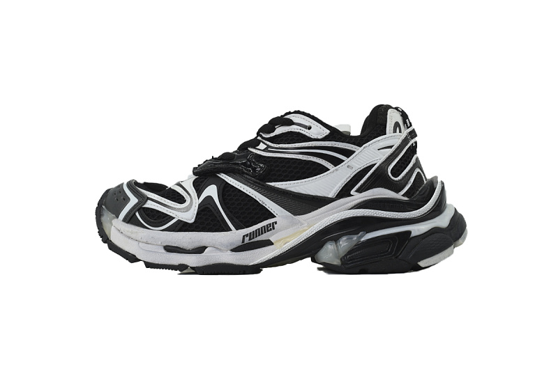 【EA5LJ】黑白-5 巴黎世家2.0 779064 W3RXP 0213 Balenciaga Runner Sneaker 'Black White'