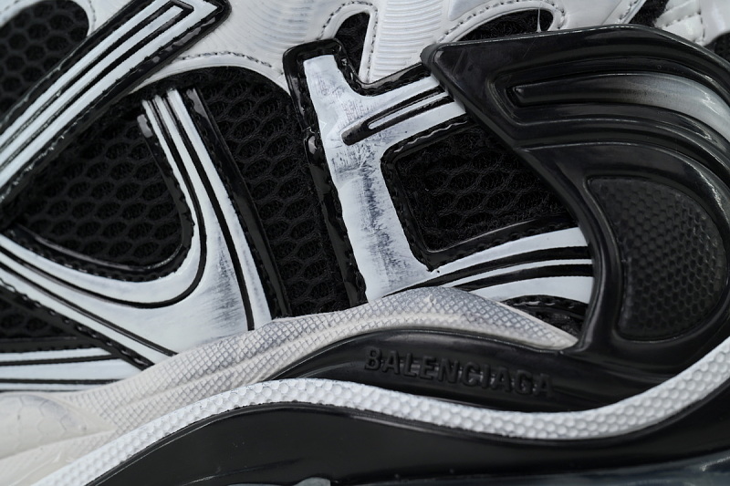【EA1LJ】黑白-7 巴黎世家7.5代灯鞋减震运动跑步鞋 Balenciaga Runner Black White