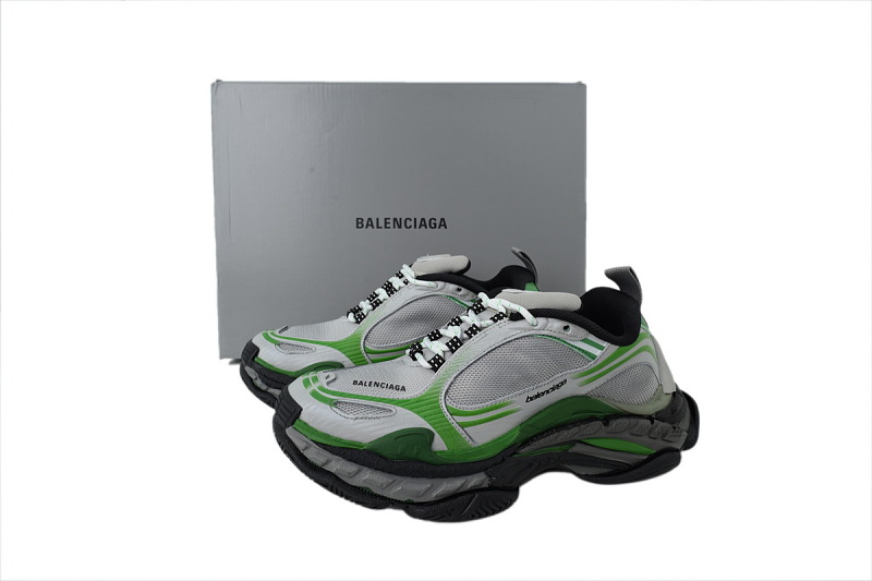【DA0LJ】白灰绿-8 巴黎世家24代减震运动跑步鞋 865851 WTRS2 1133 Balenciaga Triple S 2 'Grey Green'