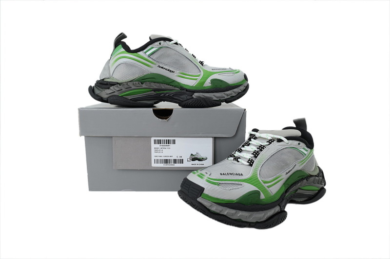 【DA0LJ】白灰绿-8 巴黎世家24代减震运动跑步鞋 865851 WTRS2 1133 Balenciaga Triple S 2 'Grey Green'