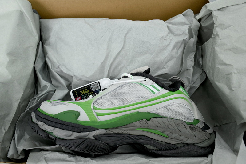 【DA0LJ】白灰绿-8 巴黎世家24代减震运动跑步鞋 865851 WTRS2 1133 Balenciaga Triple S 2 'Grey Green'