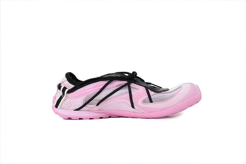 【CA0LJ】粉黑A-3 巴黎世家25代绑带款减震运动跑步鞋 865868 WSTBL 5010 Balenciaga Wmns Radar Slip-On 'Pink Black'
