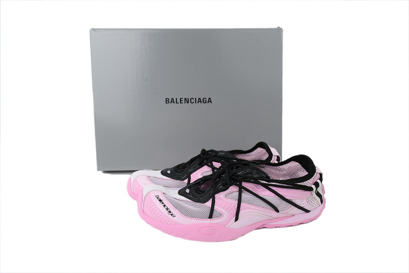 【CA0LJ】粉黑A-3 巴黎世家25代绑带款减震运动跑步鞋 865868 WSTBL 5010 Balenciaga Wmns Radar Slip-On 'Pink Black'