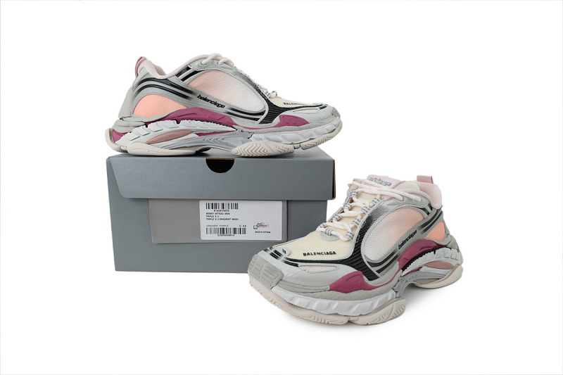 【CA0P7】灰紫 巴黎世家24代老爹鞋 865851 WTR2G 6800 Balenciaga Wmns Triple S 2 'Gradient Purple'
