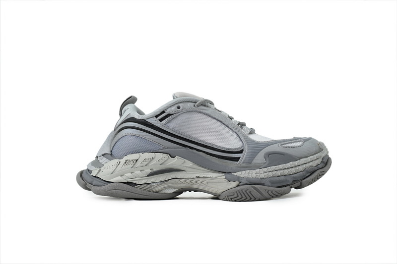 【DA0LJ】灰黑-5 巴黎世家24代减震运动跑步鞋 865851 WTR2G 1800 Balenciaga Triple S 2 'Gradient Grey'