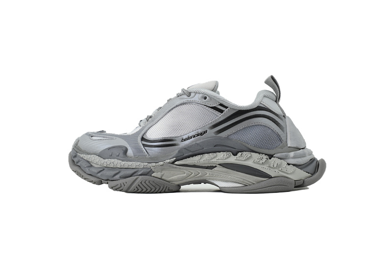 【DA0LJ】灰黑-5 巴黎世家24代减震运动跑步鞋 865851 WTR2G 1800 Balenciaga Triple S 2 'Gradient Grey'
