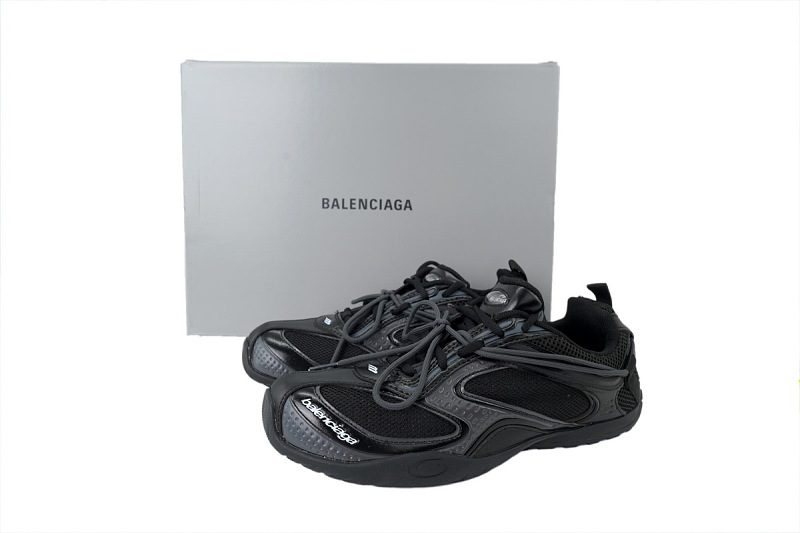 【CA0LJ】全黑-2 巴黎世家25代减震运动跑步鞋  865703WSTEO 1011 Balenciaga Radar 'Black Grey'