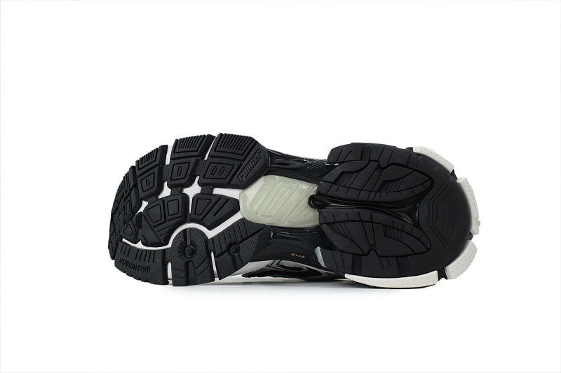【EA5P7】黑白 巴黎世家7代减震运动跑步灯鞋 677403 W3RB2 9010 Balenciaga Runner Black White