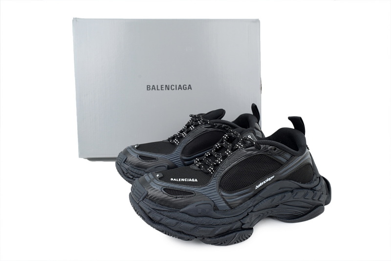 【DA0LJ】黑色-2 巴黎世家21代减震运动跑步鞋 1011 Balenciaga Runner Black