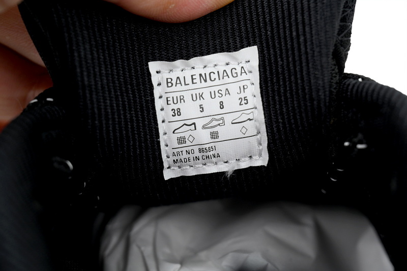 【DA0LJ】黑色-2 巴黎世家21代减震运动跑步鞋 1011 Balenciaga Runner Black