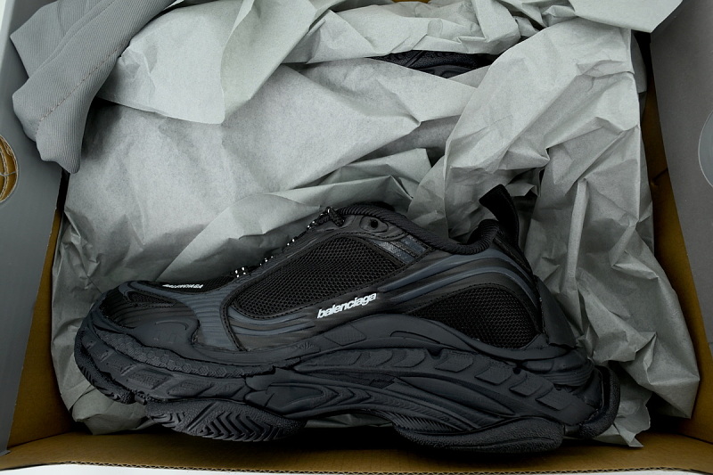 【DA0LJ】黑色-2 巴黎世家21代减震运动跑步鞋 1011 Balenciaga Runner Black