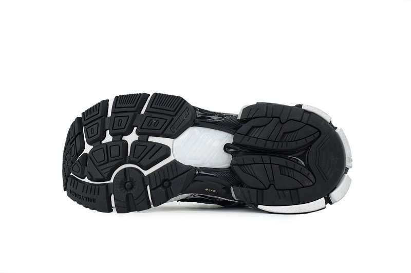【EA1LJ】黑白-5 巴黎世家7代灯鞋减震运动跑步鞋 853225 WRNLD 9010 Balenciaga Runner Black and White