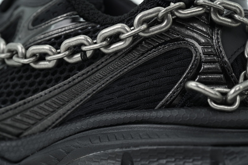 【EA5LJ】黑色锁链-5 巴黎10代链条挂锁低帮老爹鞋  825622 W3XPL 1882  Balenciaga Black