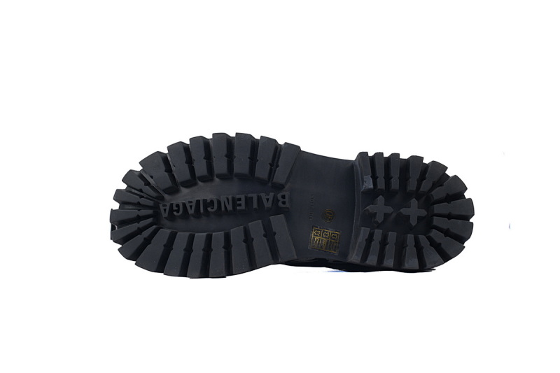 【EA1ET】CS联名涂鸦 Balenciaga Strike Combat 帆布 圆头拉链 短靴 Co Branded Graffiti