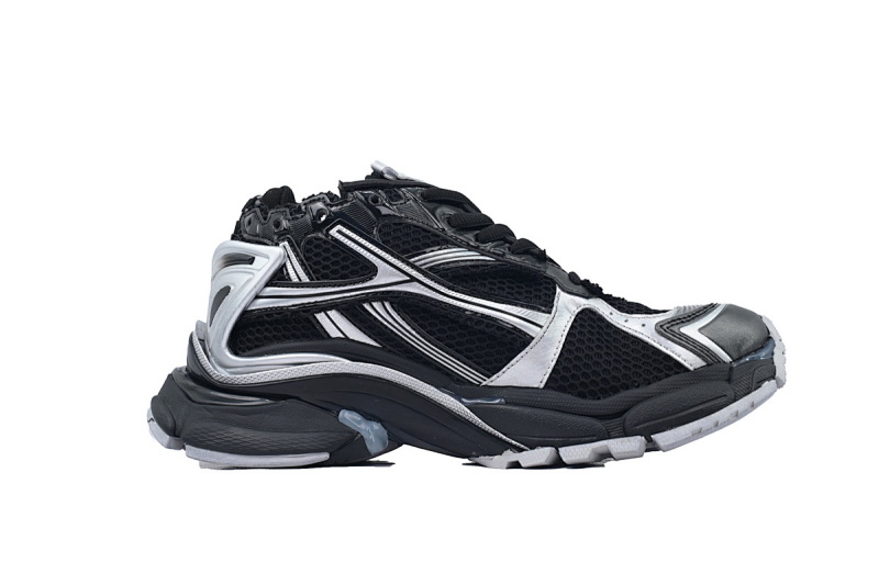 【EA5LJ】灰黑色-38 巴黎世家7.5代减震运动跑步鞋  772767 W3RNY 0322 Balenciaga Runner Sneaker Dark Gray