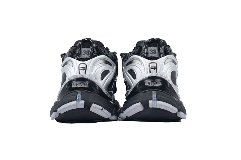 【EA5LJ】灰黑色-38 巴黎世家7.5代减震运动跑步鞋  772767 W3RNY 0322 Balenciaga Runner Sneaker Dark Gray