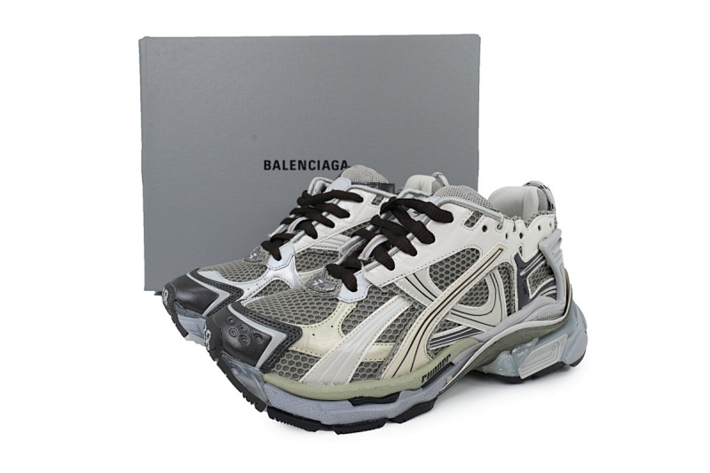 【CA1P7】米灰棕 巴黎世家7.5代减震运动跑步鞋 772774 W3RMU 2000 Balenciaga Runner Sneaker 'Grey Brown