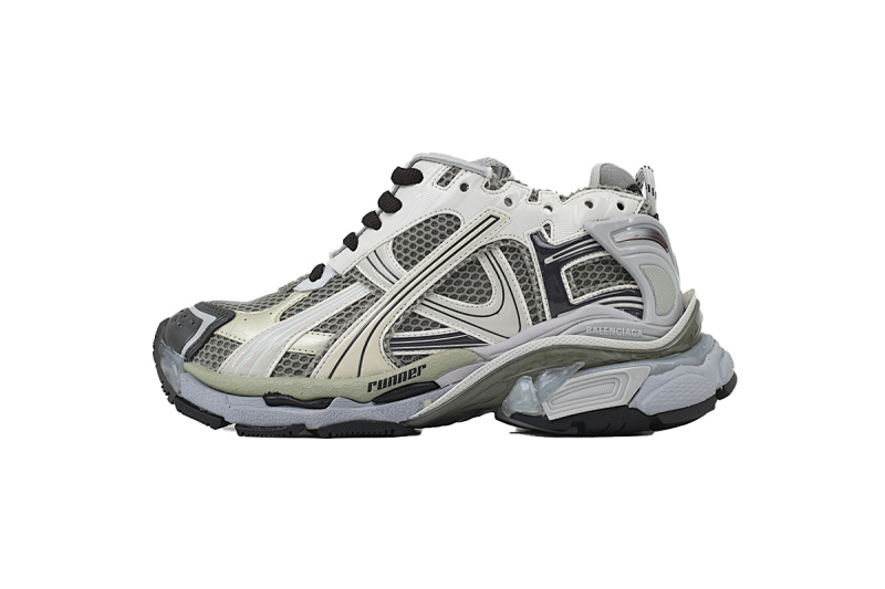 【CA1P7】米灰棕 巴黎世家7.5代减震运动跑步鞋 772774 W3RMU 2000 Balenciaga Runner Sneaker 'Grey Brown