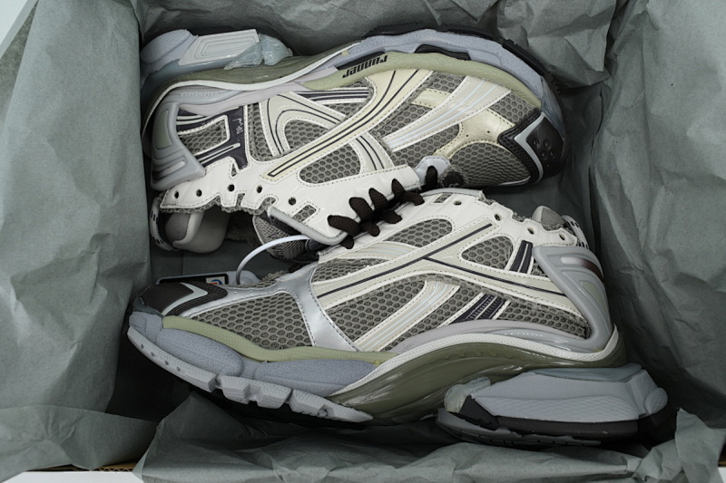 【CA1P7】米灰棕 巴黎世家7.5代减震运动跑步鞋 772774 W3RMU 2000 Balenciaga Runner Sneaker 'Grey Brown