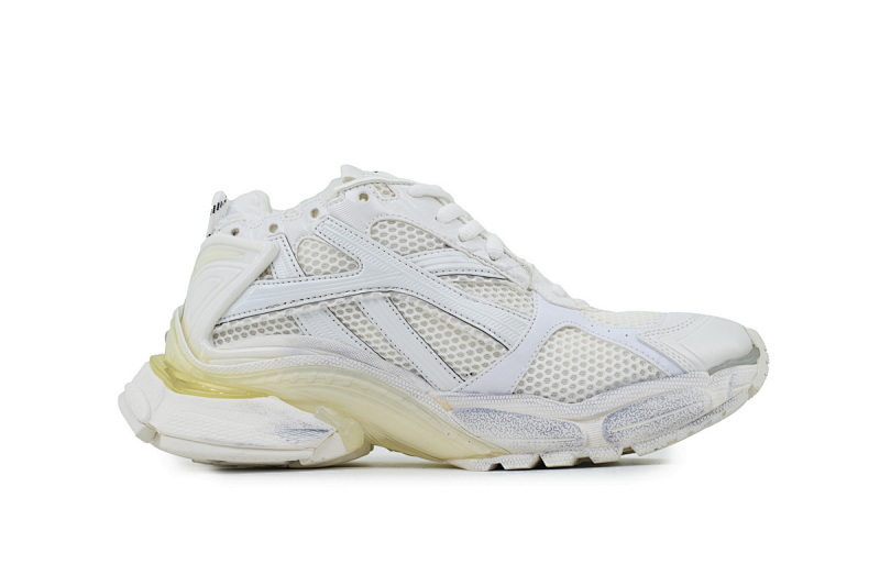 【CA1P7】全白 巴黎世家7.5代减震运动跑步鞋 Balenciaga Runner Sneaker 'White'