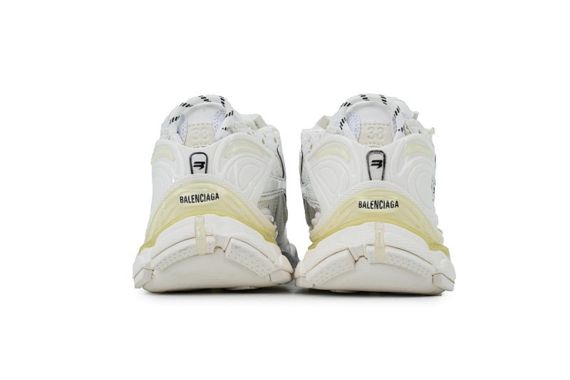 【CA1P7】全白 巴黎世家7.5代减震运动跑步鞋 Balenciaga Runner Sneaker 'White'
