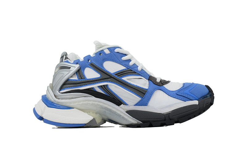 【CA1P7】白蓝灰 巴黎世家7.5代减震运动跑步鞋 772774 W3RNY 4912 Balenciaga Runner Sneaker 'Worn-Out - Blue Grey'