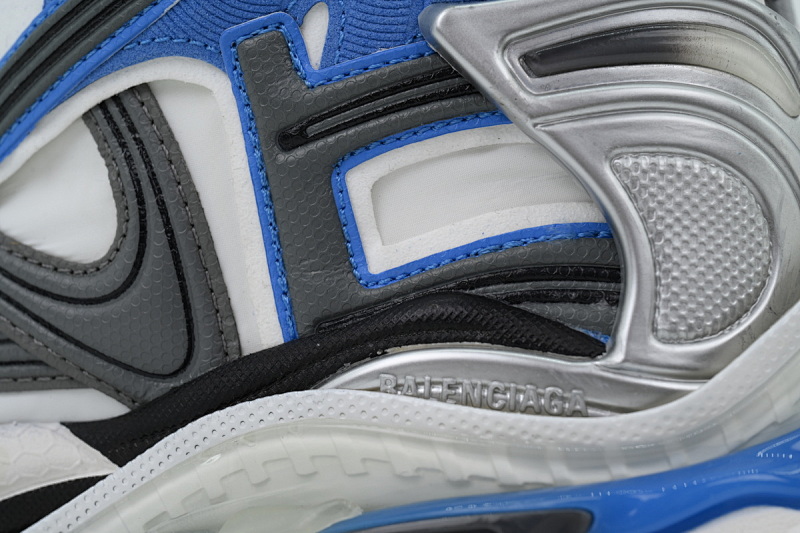 【CA1P7】白蓝灰 巴黎世家7.5代减震运动跑步鞋 772774 W3RNY 4912 Balenciaga Runner Sneaker 'Worn-Out - Blue Grey'
