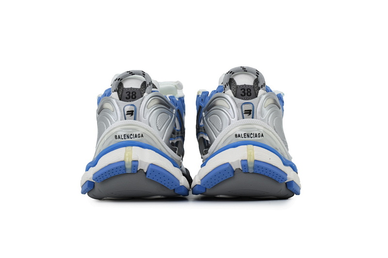【CA1P7】白蓝灰 巴黎世家7.5代减震运动跑步鞋 772774 W3RNY 4912 Balenciaga Runner Sneaker 'Worn-Out - Blue Grey'