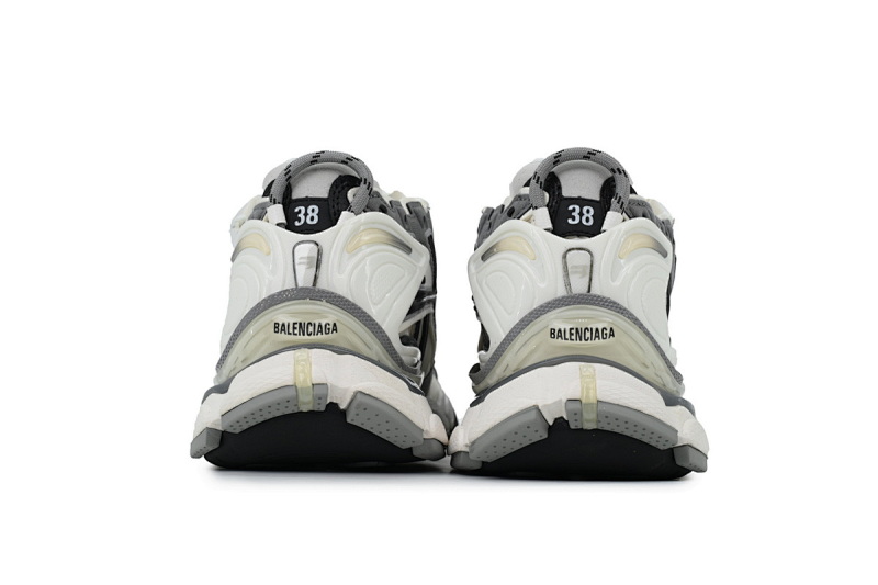 【CA1P7】白黑灰 巴黎世家7.5代减震运动跑步鞋 772774 W3RNY 9012 Balenciaga Runner Sneaker 'Grey White Black'