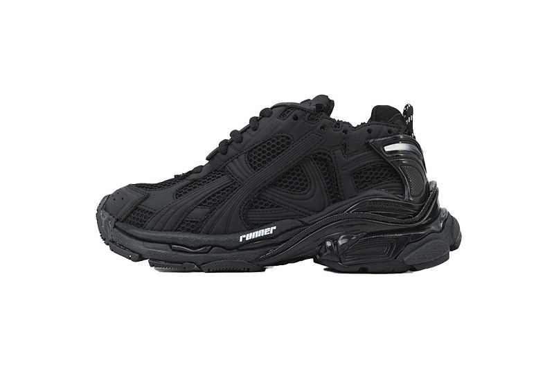 【CA1P7】全黑 巴黎世家7.5代减震运动跑步鞋 Balenciaga Runner Sneaker 'Black'
