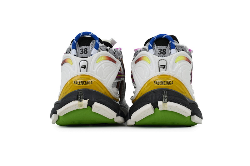 【CA1P7】多彩 巴黎世家7.5代减震运动跑步鞋 772767 W3RBW 9168 Balenciaga Runner Sneaker Color Orange Powder