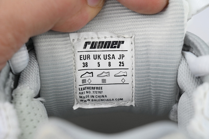 【EA0LJ】渐变黄粉-35 巴黎世家7.5代减震运动跑步鞋 772767 WRUNG 9517 Balenciaga Runner Sneaker Gradient Yellow Powder