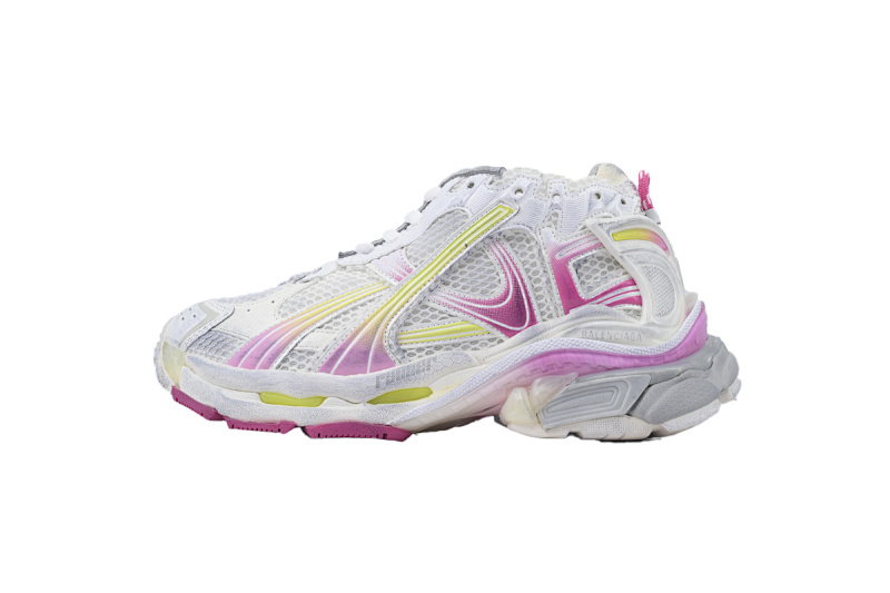 【EA0LJ】渐变黄粉-35 巴黎世家7.5代减震运动跑步鞋 772767 WRUNG 9517 Balenciaga Runner Sneaker Gradient Yellow Powder