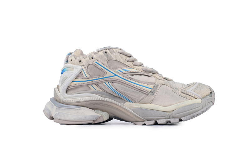 【EA0LJ】棕蓝-29 巴黎世家7.5代减震运动跑步鞋  772767 W3RNY 2240  Balenciaga Runner Sneaker Brown Blue