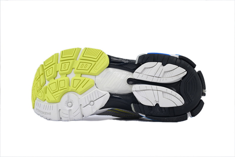 【EA0LJ】白兰黄-26 巴黎世家7.5代减震运动跑步鞋 772767 W3RNY 0213 Balenciaga Runner Sneaker White Blue Yellow