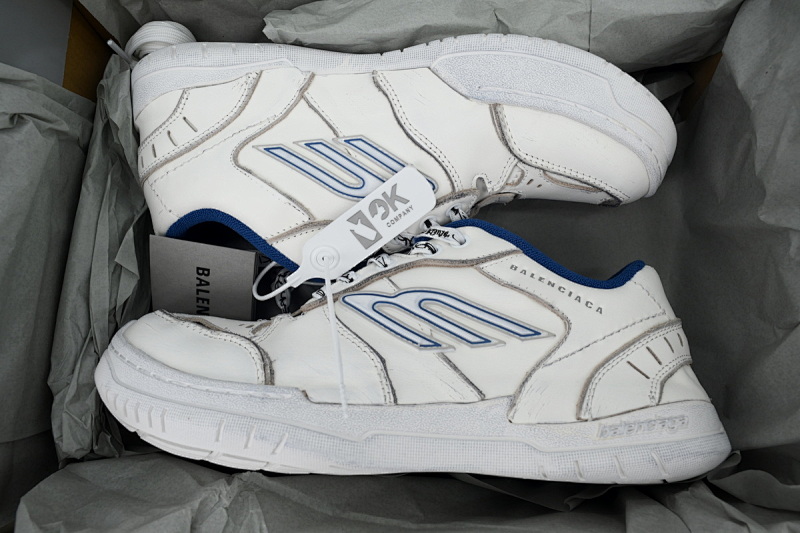 【DA5LJ】白蓝-5 巴黎18代 841765 WCURB 9141  Balenciaga HAMPTONS WORN-OUT White Blue