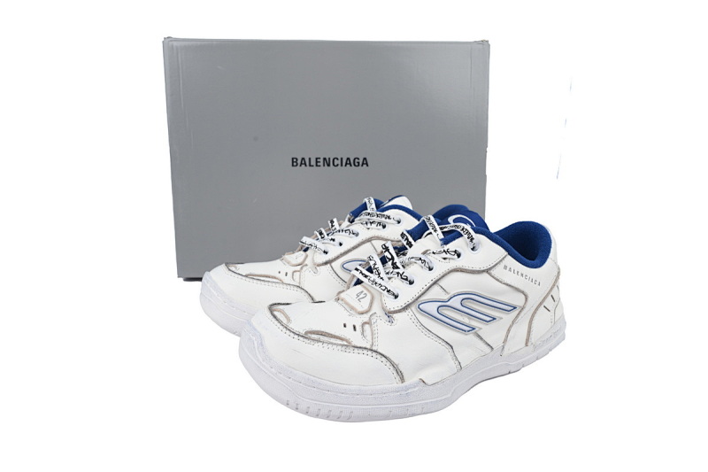 【DA5LJ】白蓝-5 巴黎18代 841765 WCURB 9141  Balenciaga HAMPTONS WORN-OUT White Blue