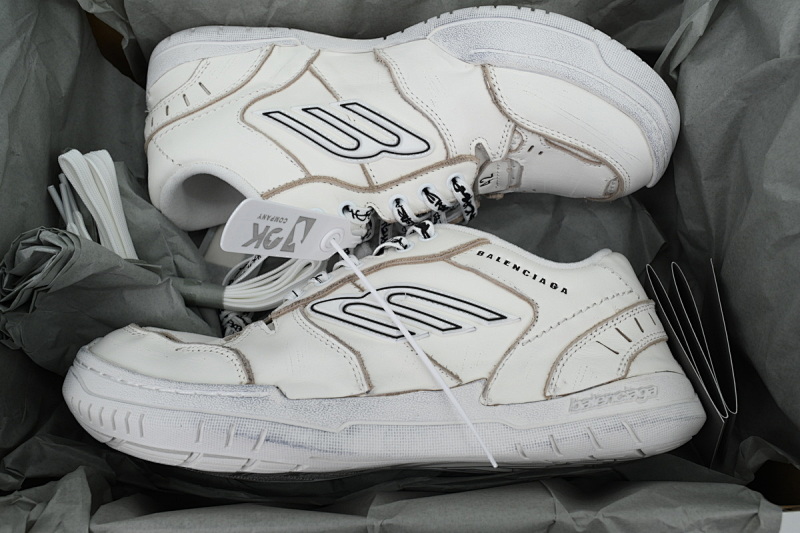 【DA5LJ】白色-1巴黎18代 841763 WCURS 9000 Balenciaga HAMPTONS WORN-OUT White