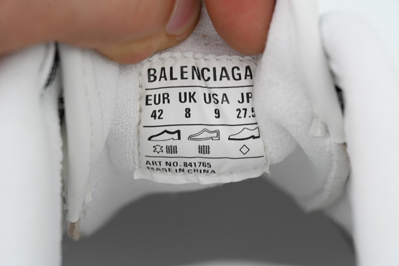 【DA5LJ】白色-1巴黎18代 841763 WCURS 9000 Balenciaga HAMPTONS WORN-OUT White