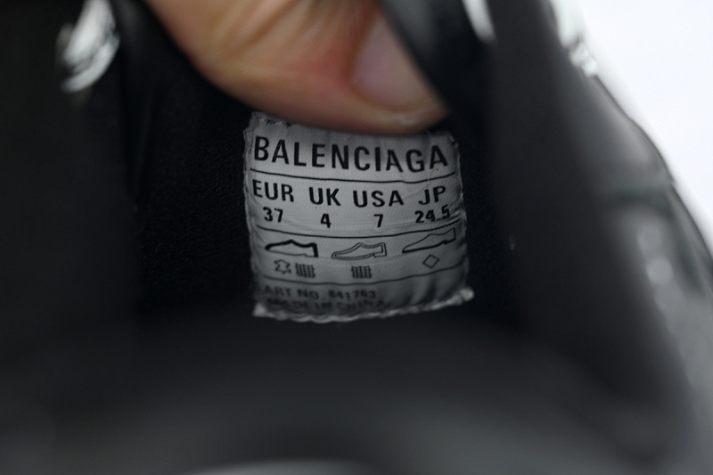 【DA5LJ】黑色-2 巴黎18代 841765 WCURB 1000 Balenciaga HAMPTONS WORN-OUT Black