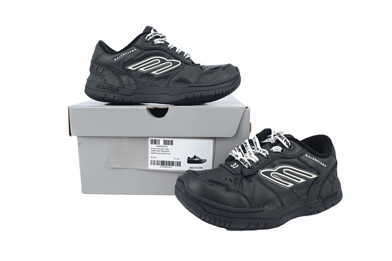 【DA5LJ】黑色-2 巴黎18代 841765 WCURB 1000 Balenciaga HAMPTONS WORN-OUT Black