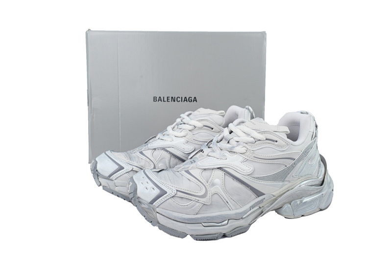 【EA5LJ】灰银色-16 巴黎世家2.0 779064 WRNNY 1180 Balenciaga  Runner2.0 Grey Silver