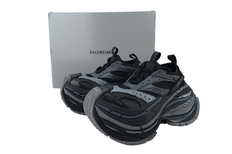 【DA0LJ】黑灰色 巴黎17代 821137 WPLTF 1011 Balenciaga Platform Reduced Dark Gray