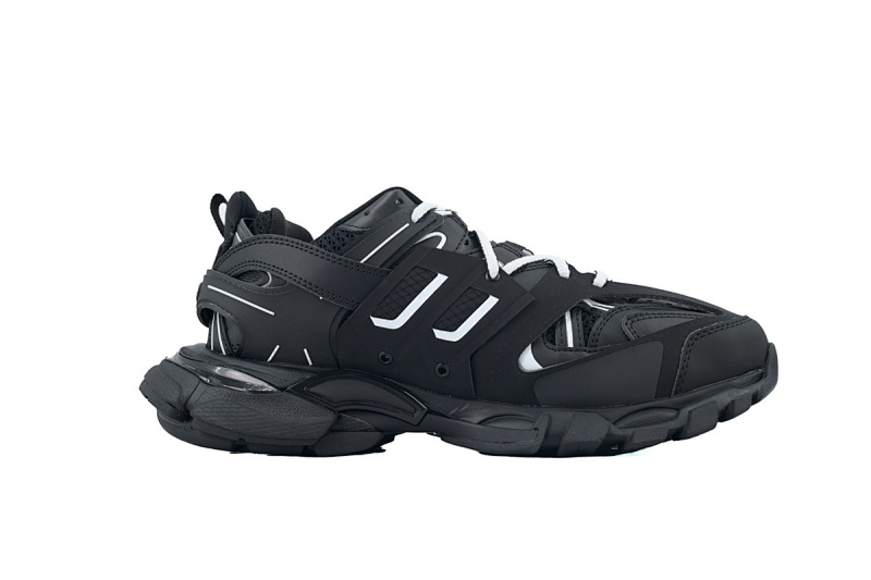 【DA0LJ】黑白-45 巴黎3代时尚复古低帮跑鞋 542023 WIGBI 2045  Balenciaga Tess S Black And White